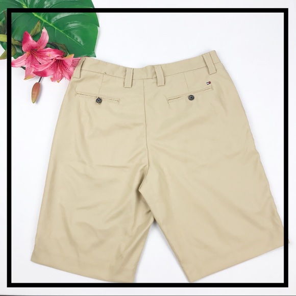 TOMMY HILFIGER Khaki Shorts Size 34 - Picture 3 of 6